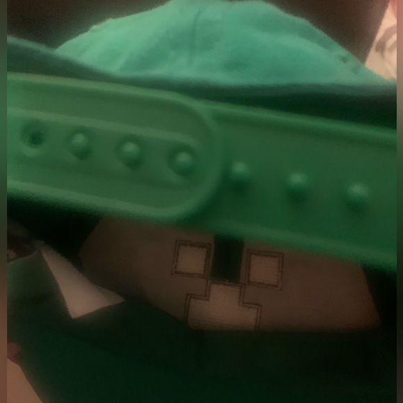 Minecraft Green Jinx Adjustable Snapback Baseball Cap - Picture 5 of 7